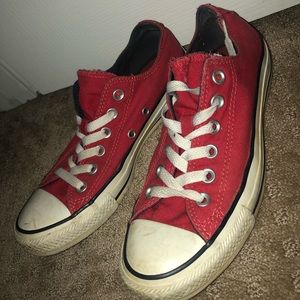 Red converse